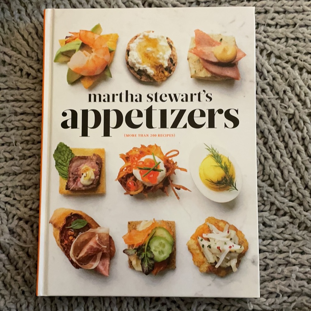 NEW! Martha Stewart’s Appetizers Cookbook